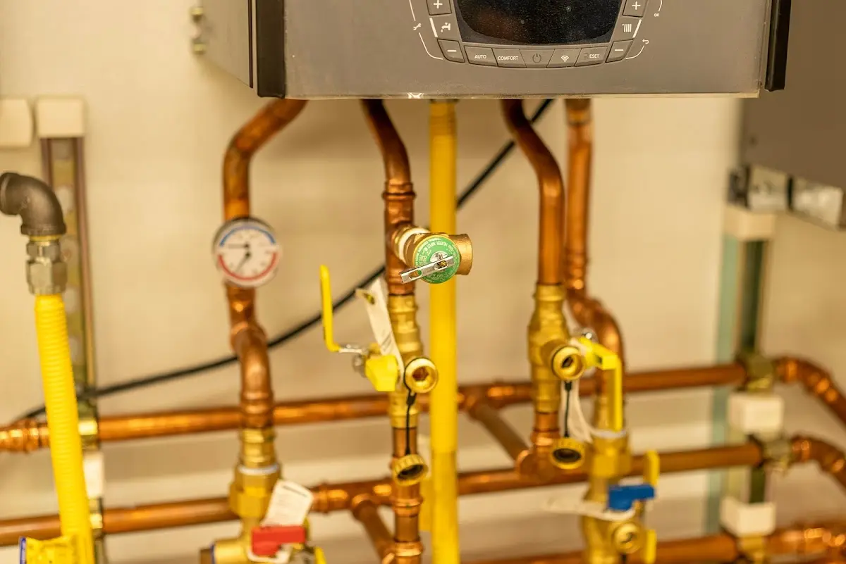 Licensed technician providing Slab Leak Repair for a homeowner in Elmira Heights