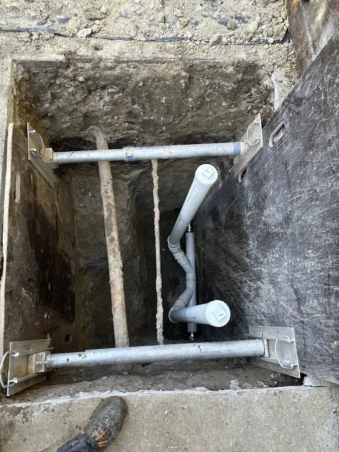 Experienced plumber completing Gas Line Repair work in Elmira Heights